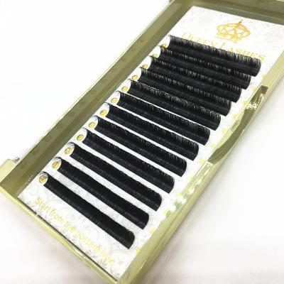 China Wholesale Comfortable Super Real Mink Eyelash Extension Lashes Extension Customized Fast False Eyelash Mega Volume Fan Eyelash Extension for sale