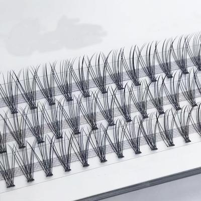 China OEM/ODM Super Soft Heat Bonded Eyelash Extension 8-14mm 10D Lash False Fan Premade Eyelash With Cheap Price In Stock for sale