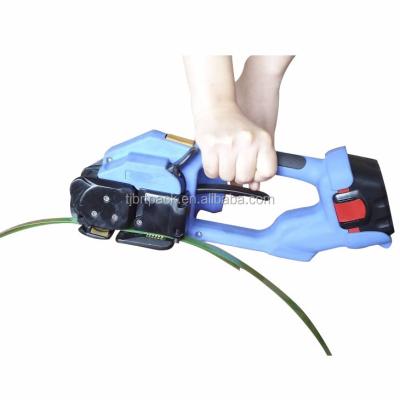 China machinery & DD160 Hardware Electric Pile Box Tying Tool Machine For PET PP Strap Cardboard Band Wrapping Machinery for sale