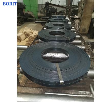 China Machine Packing China Manufacturer for Good Quality High Tensile Steel Blue Strapping for sale