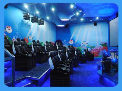 China 4D Movie Adults Theater simulator cinema for sale