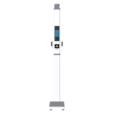 China Foldable and mobile electronic height and weight aluminum alloy+ABS scale for sale