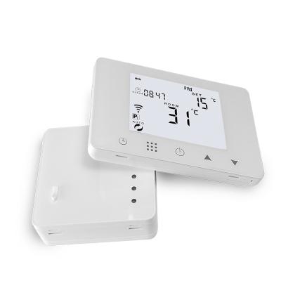 China Modern Smart Home Room Programmable Wireless Digital Wifi Thermostat For Gas Boiler for sale