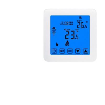 China Modern Electronic WIFI Carbon Fiber Floor Heating Digital Thermostat for sale