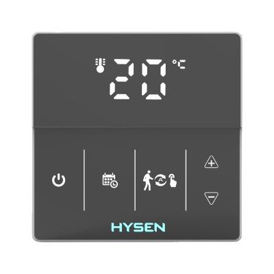 China HY609AC 220V thermostat cooling fan air conditioner fan coil 3 fan speed HVAC system 4 hose 2 hose smart modern for sale