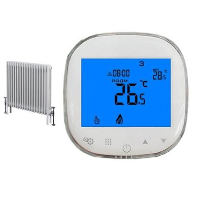 China Modern LCD Display Water Radiator Heating Thermostat Floor Heating for sale