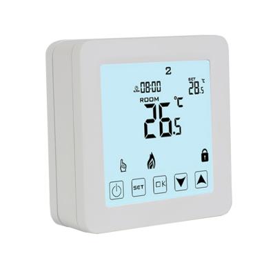 China Modern room combi gas boiler electric thermostat for underfloor heating and water radiator for sale