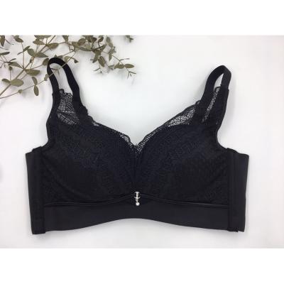 China QUICK DRY thin ice silk lace fashion cooling seamless bra for small breast for sale