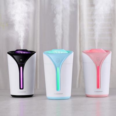 China Fire Air Humidifier New Arrival Flame Cup Shape Air Humidifier Tumbler for Home and Car Use for sale