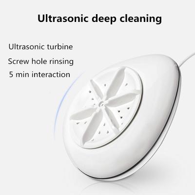 China New Hot Selling Portable Mini Size Product Ultrasonic Turbine Machine Clothes Lazy Cleaning Washing Machine for sale