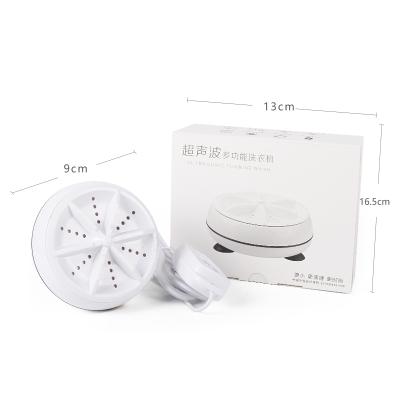 China Portable Mini Size USB/Plag High Performance in Portable Mini Ultrasonic Washing Machine with 3 Modes for sale