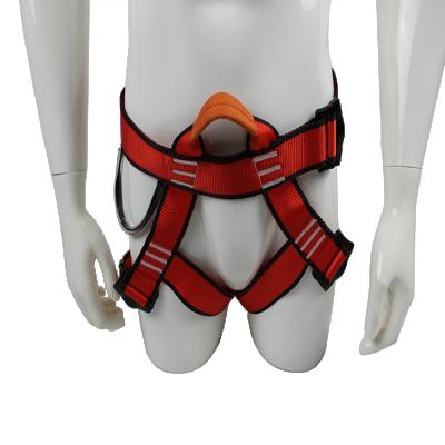 China Customizable CE Certification Climbing Body Safety Harness Half Seat Belt for sale