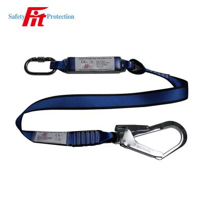 China Construciton Safety Lanyard Fall Protection with Energy Absorber for sale