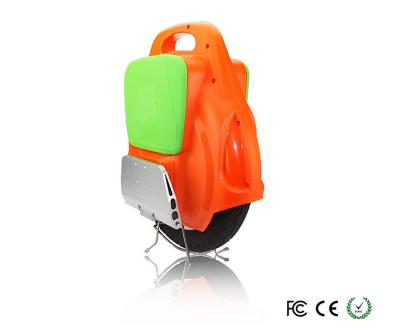 Chine Mini roue du scooter un de monocycle électrique orange équilibrant avec la batterie de lion d'atterrisseur à vendre