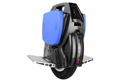 China Vespa eléctrica del solo de la rueda del estudiante Unicycle negro del deporte con los altavoces de Bluetooth en venta