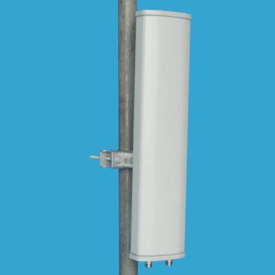 China 15dBi 65 Degree Sector Panel Outdoor Lte 4g Antenna Dual Polarized for sale