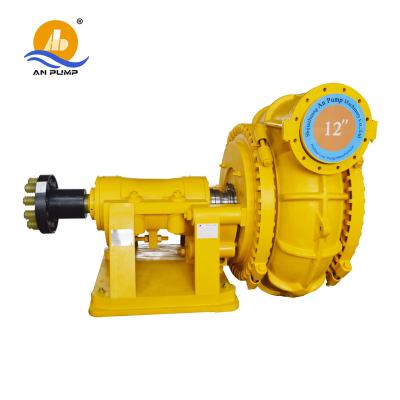 China Energy Saving Single Stage Horizontal Abrasive Resistance Gold Mining Sand Gravel Pump for sale