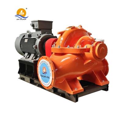 China High Efficiency Industrial Electric Motor Large Flow Centrifugal Double Suction Split Case Pump for sale