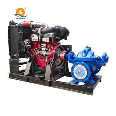 China High Efficiency Agricultural Sprinkler Irrigation 2 3 4 5 6 8 10 12 Inch Diesel Water Pump for sale