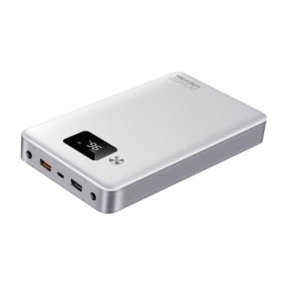 China Silver Quick Support Charging Low Price Portable Power Bank Station High Capacity 50000mah Power Bank Mobile Charger For Outdoor for sale