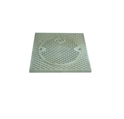 China Modern casting ni-bronze square and cleanout drain cover for sale