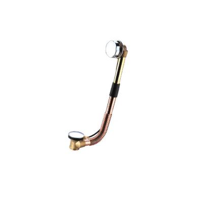 China Smell Anti-Backflow Type Bathtub Brass Cable Duct Drain for sale