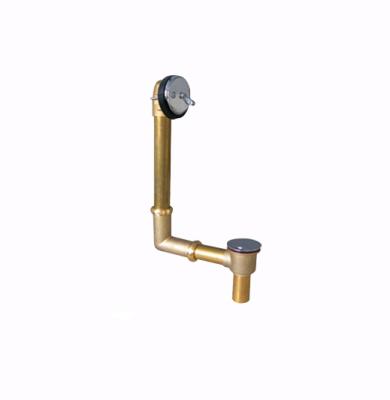 China Anti - Back Smell Noise Type Heavy Duty Brass Bathtub Drain for sale