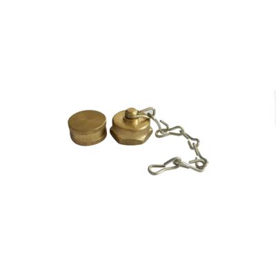 China Pipe lines connect pipe screw end brass chain to pendant brass nut for sale