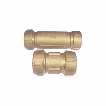 China Long Durable Style Pipe Fitting Columnar Copper Brass Joint Component for sale