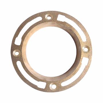 China Modern Brass Cabinet Stamped Brass Toliet Flange Fitting Circle Exhaust Flange Trim for sale