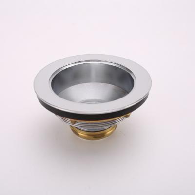 China Modern Brass Kitchen Sink Drain Strainer Brass Kitchen Sink for sale