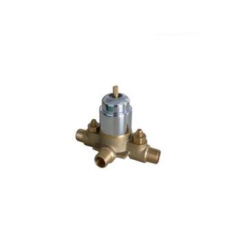 China Brass Plumbing Parts Valve Pressure Brass Plumbing Balanced Valve For Shower Balance Suction Control Faucet Valve for sale