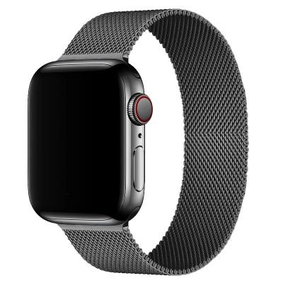 China Breathable Fashionable Milanese Loop for Apple Watch Strap, Metal Replacement Stainless Steel Mesh Band for Apple Watch Series 7 for sale