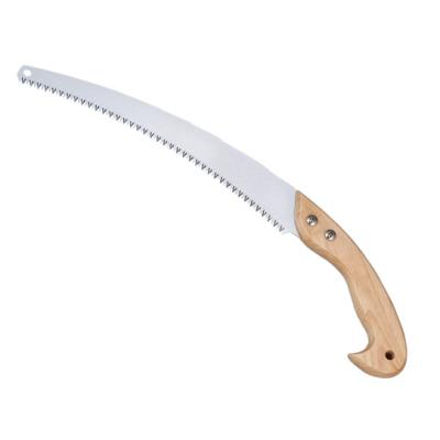 China Wood 13 Inch Curved Garden Saw Wood Handle for sale