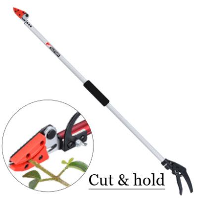 China Long Length 3M Telescopic Trees Pruner With Saw Cutter for sale