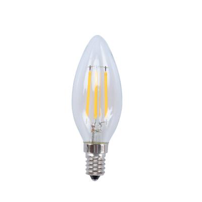 China 12V Led Light Bulb 4w C35 DC 12V E14 Low Voltage Led Filament Bulb for sale