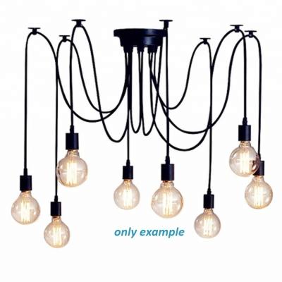 China DIY Creative Modern Ceiling Spider Led Pendant Light 14 Bulbs for sale