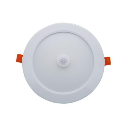 China Modern PIR Motion Sensor LED Recessed Light 5W 7W 9W 12W 15W 18W LED Downlight and Ceiling Light for sale