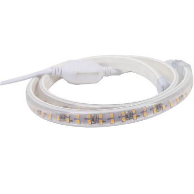 China IP65 Outdoor Waterproof LED Strip 2835 5050 5730SMD 12V 24V 110V 220V CE Bar Flexible Led Strip Rope Light 2835 for sale