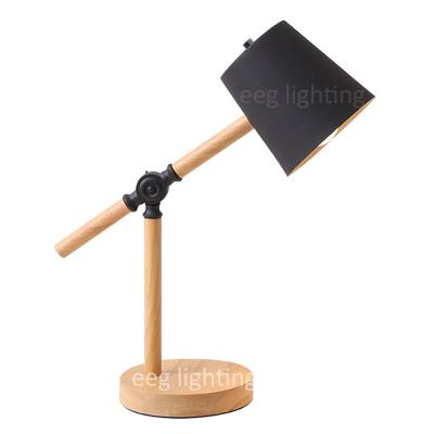 China Europe Style Nordic Modern Wooden Desk Lamps Reading Led Lamp Led Table Lamps for sale