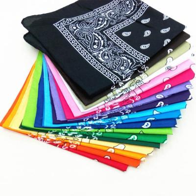 China African Square Cool Rock Girls Multi Bandana Scarf Hair Accessories Women Fashion Headbands for sale