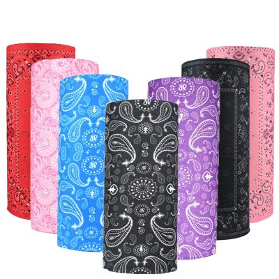 China Multifunctional African Outdoor Sports Scarf Neck Warmer Magic Tube Increasing Face Head Wrap Bandana Balaclava Recycling Headband for sale