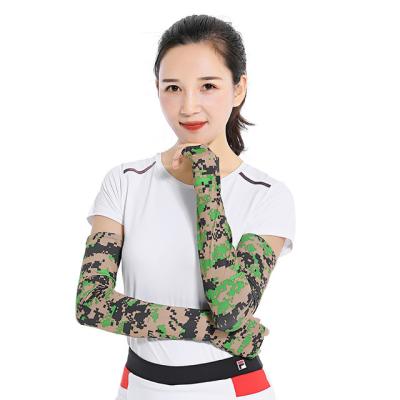 China Breathable Unisex Cooling Arm Sleeves Elbow Cover Cycling Race Fishing Sun UV Protection Outperform Women Nylon Cool Arm Sleeves for sale