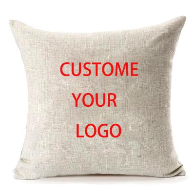 China Custom Pillow Sublimation Photo Backdrop Disposable Personalized Decorative Pillow Case Pillow Cover for sale