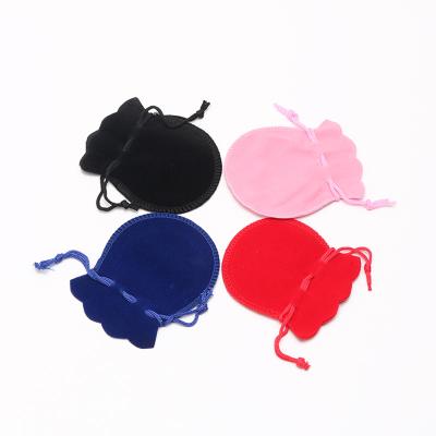 China Hot New Fashion Recyclable Custom Pouch Velvet Bag Drawstring Pouch Jewelry Packaging Bags Wedding/Christmas Gift Bag for sale