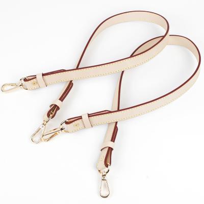 China Eco-friendly high quality handmade vegetable tanned leather shoulder strap fashion handbag cross - body bag handle replacement belt accessories for sale