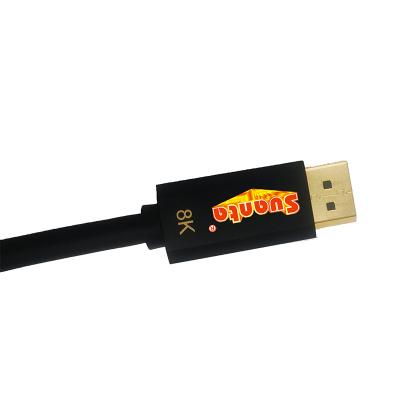 China Sports Arcade Games Cable 1.4V Male To Male 1.4v DP Cable 1440P FreeSync High Speed ​​G-Sync Gaming Monitor DisplayPort Compatible Cable for sale