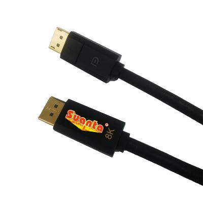 China Sports Arcade Games Cable 1.4V Displayport Cable Gold Plated DP To DP Cable Computer TV Adapter Display Port Connector For PC Macbook Sports Arcade Games for sale