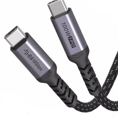 China High Quality Mobile Phone Charging 100W Fast Type C Cable 5A USB C With Emark Type C Cable Fast Chargers for sale