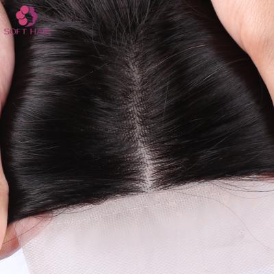 China Factory Supply Direct Hair Silk Low Shedding Closure for sale